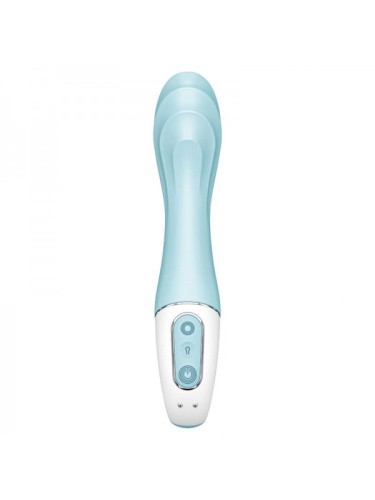 Satisfyer Air Pump Vibrator 5+ - Вібратор (бірюзовий) - купити в Києві, Україні
